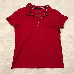 Aeropostale Red A87 women's‎ Stretch Polo XXL